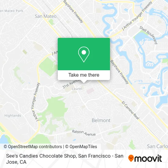 See's Candies Chocolate Shop map