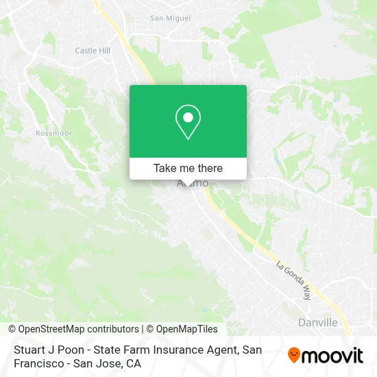 Stuart J Poon - State Farm Insurance Agent map