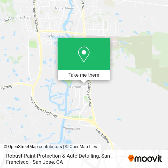 Robust Paint Protection & Auto Detailing map