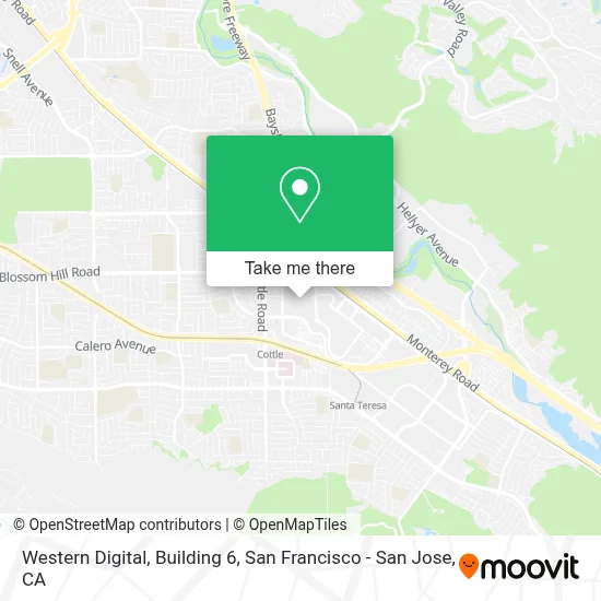 Western Digital, Building 6 map