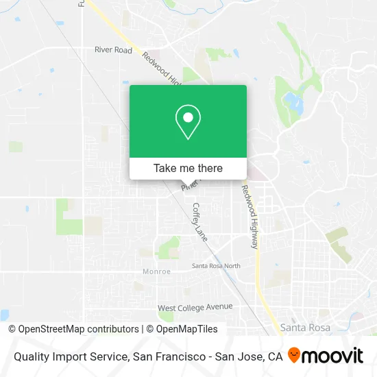 Quality Import Service map