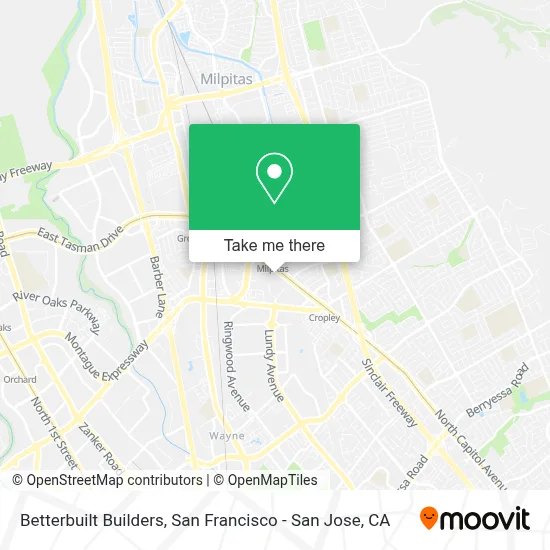 Betterbuilt Builders map