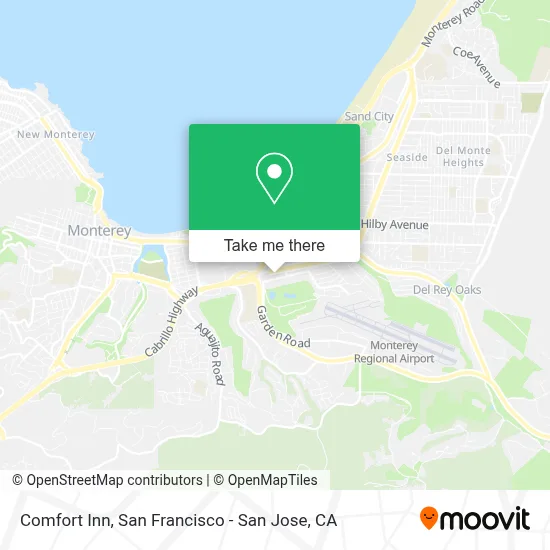 Comfort Inn map