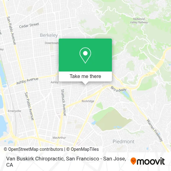 Van Buskirk Chiropractic map