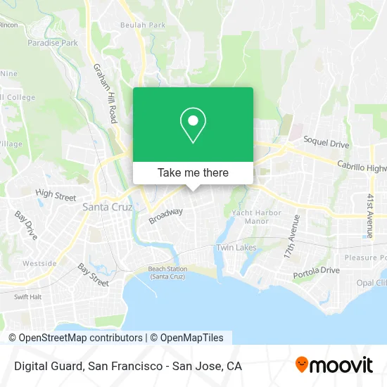 Digital Guard map