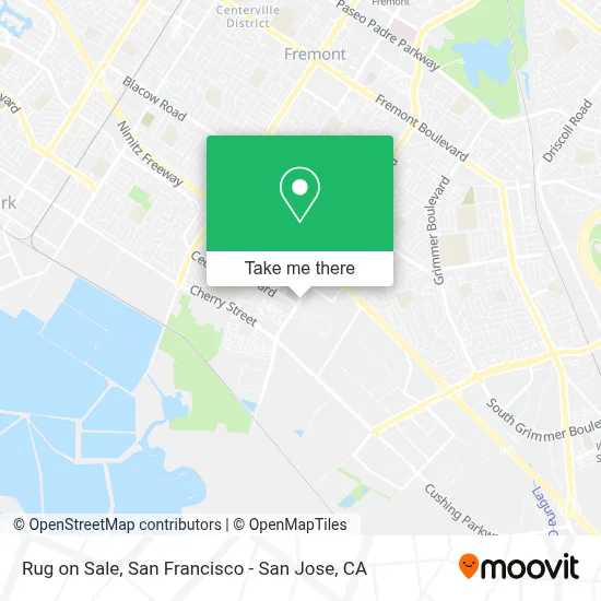 Rug on Sale map