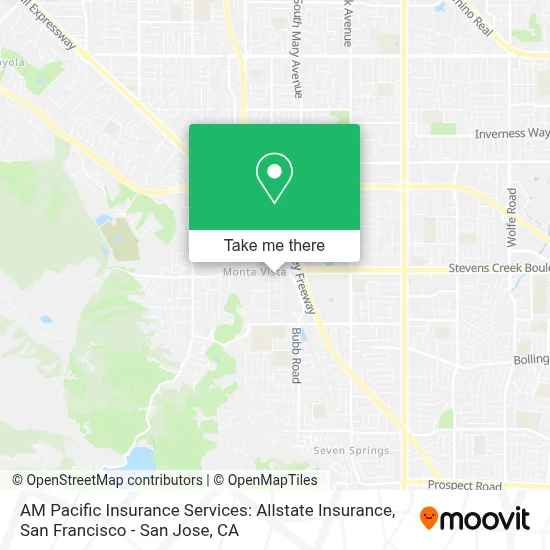 AM Pacific Insurance Services: Allstate Insurance map
