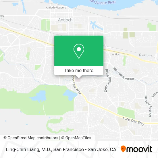 Ling-Chih Liang, M.D. map