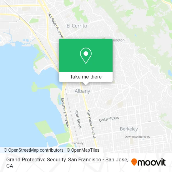 Grand Protective Security map