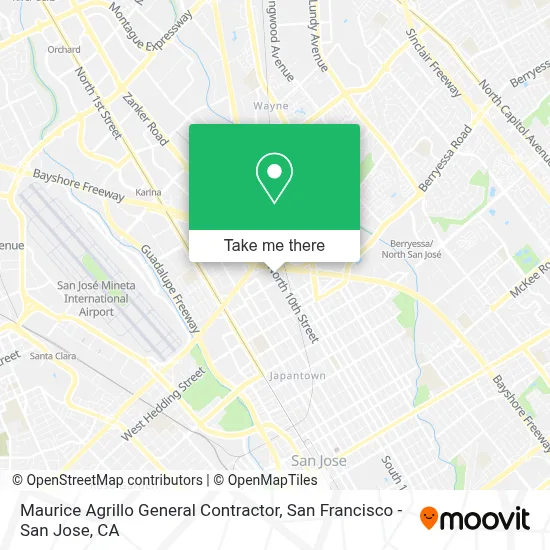 Maurice Agrillo General Contractor map