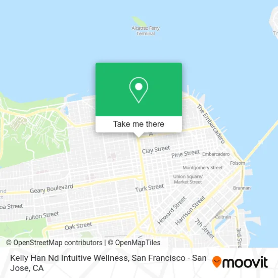 Kelly Han Nd Intuitive Wellness map