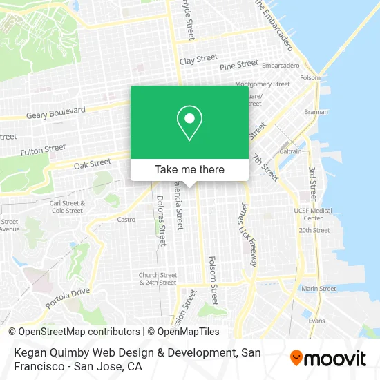 Kegan Quimby Web Design & Development map