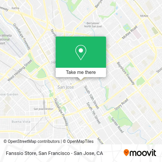 Fanssio Store map