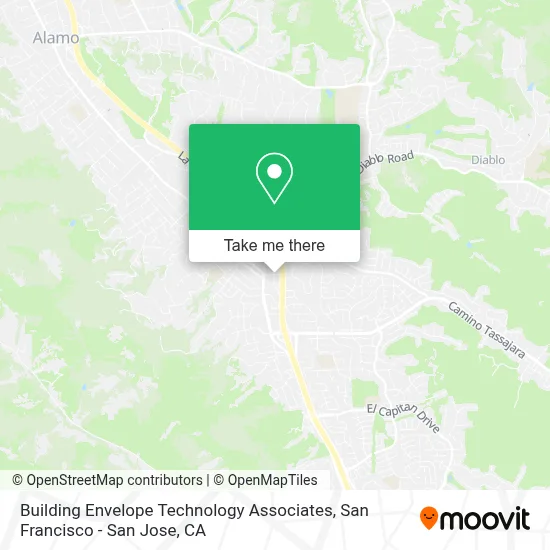 Building Envelope Technology Associates map