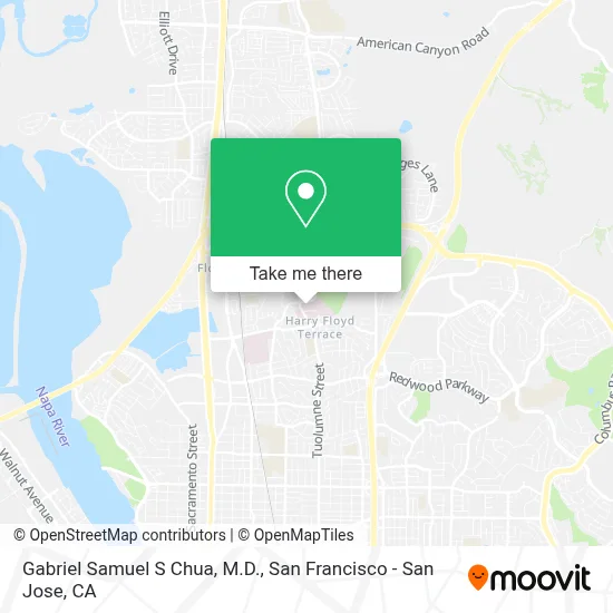 Gabriel Samuel S Chua, M.D. map