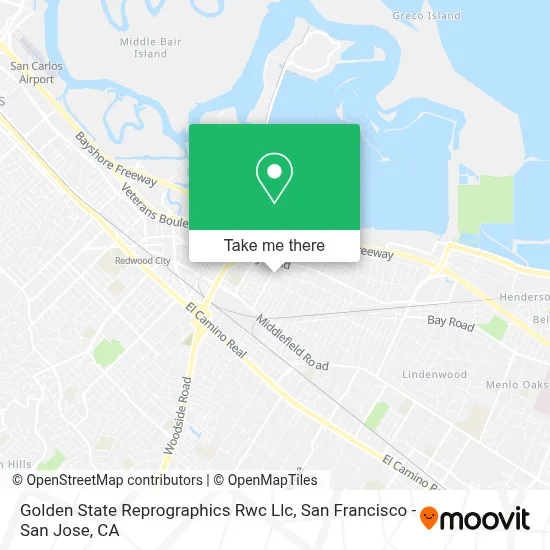 Golden State Reprographics Rwc Llc map
