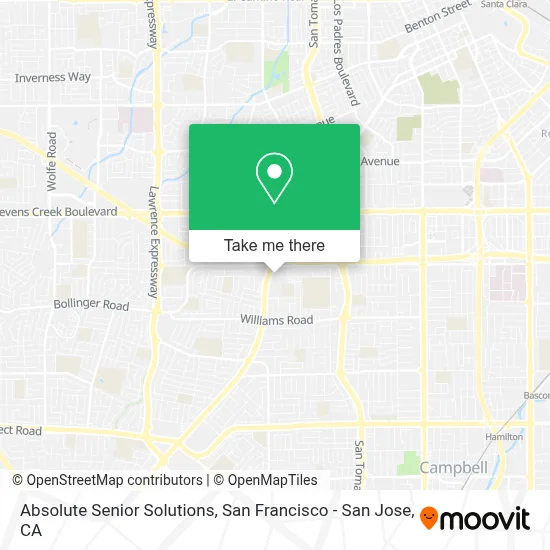 Absolute Senior Solutions map