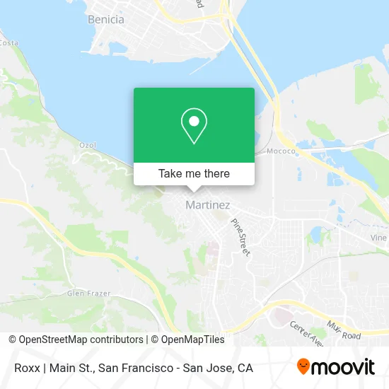Roxx | Main St. map