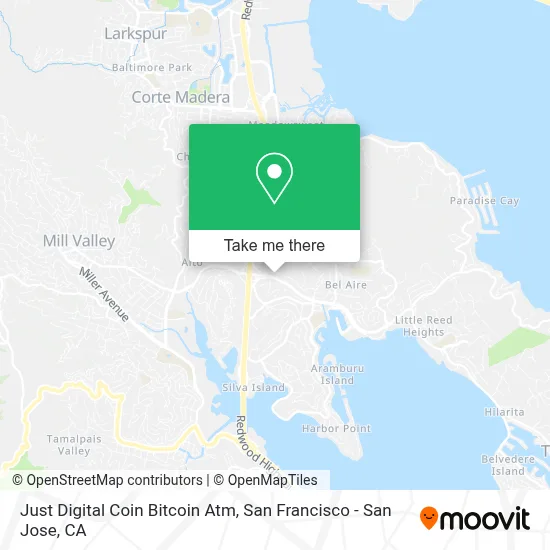 Just Digital Coin Bitcoin Atm map
