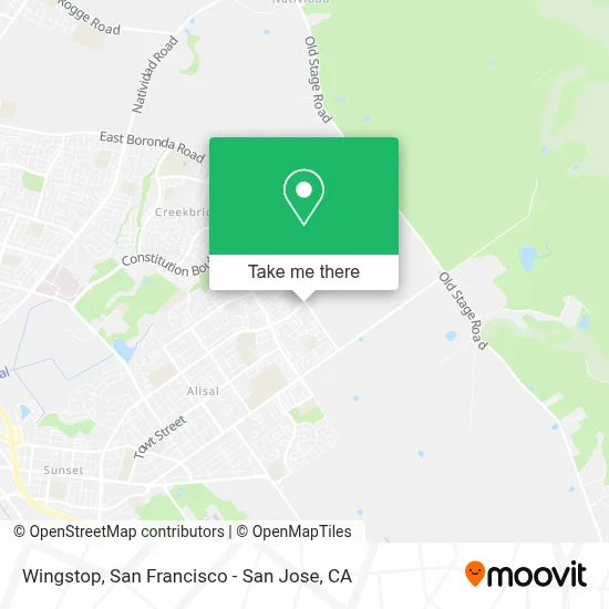 Wingstop map