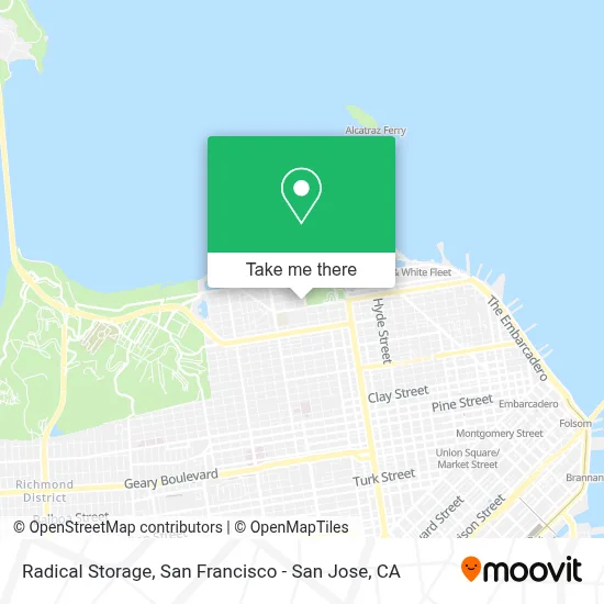 Radical Storage map
