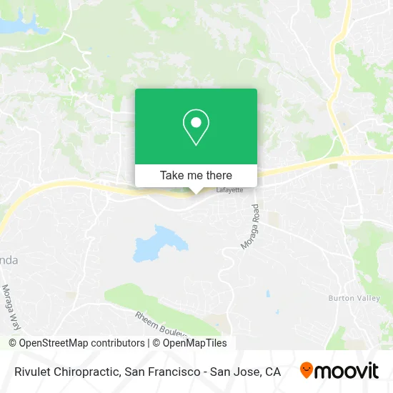 Rivulet Chiropractic map