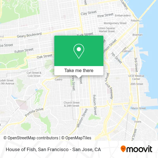 House of Fish map