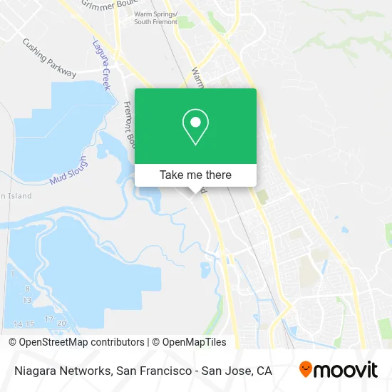 Niagara Networks map