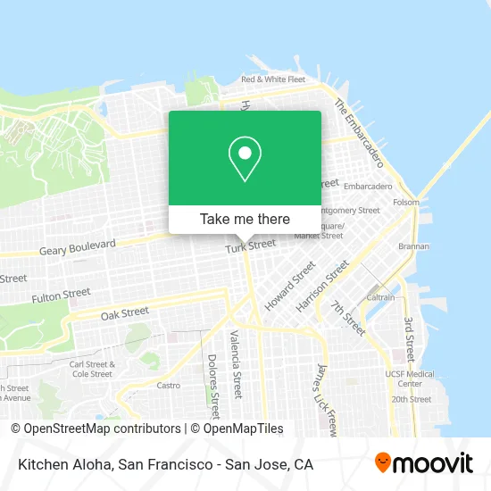 Kitchen Aloha map