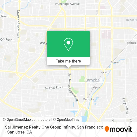 Sal Jimenez Realty One Group Infinity map