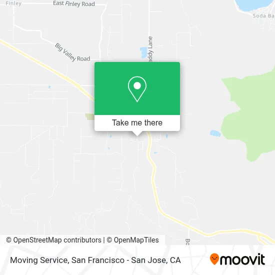 Moving Service map