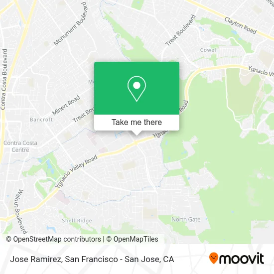 Jose Ramirez map