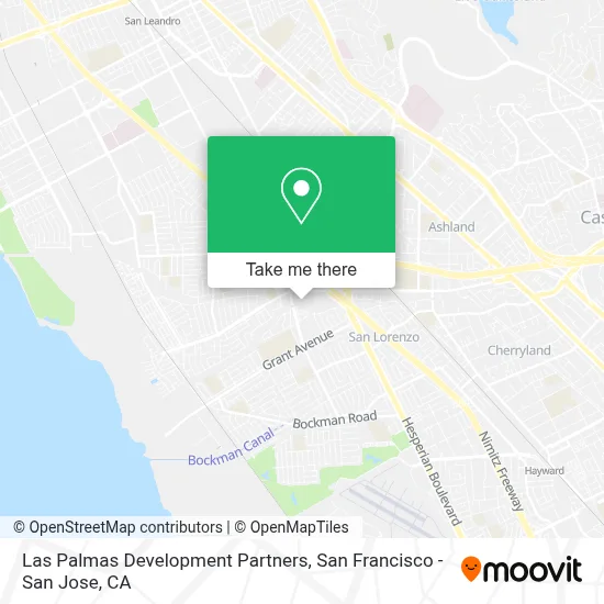 Las Palmas Development Partners map