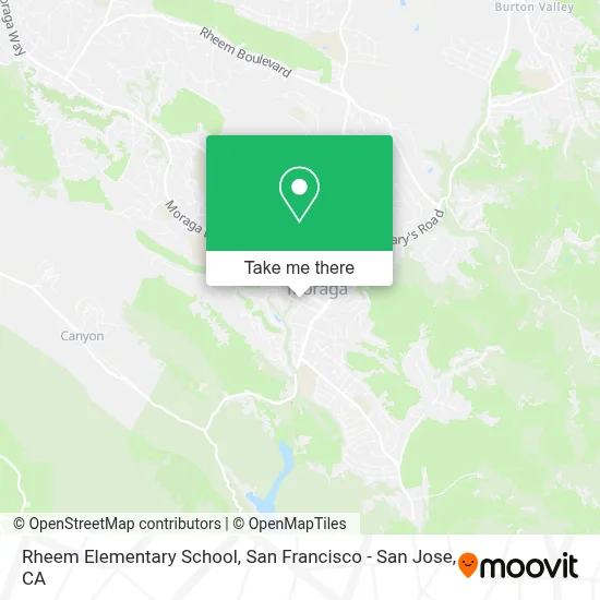 Rheem Elementary School map