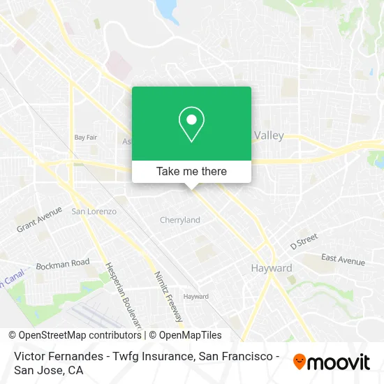 Victor Fernandes - Twfg Insurance map