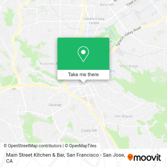 Main Street Kitchen & Bar map