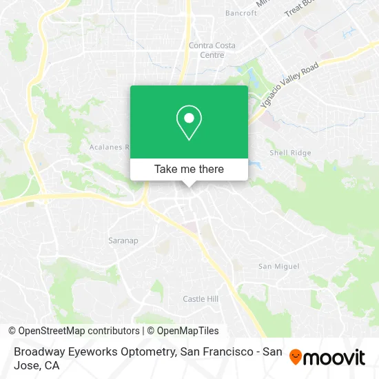 Broadway Eyeworks Optometry map