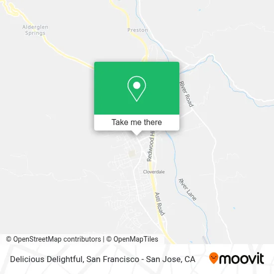 Delicious Delightful map