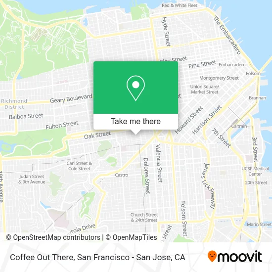 Coffee Out There map