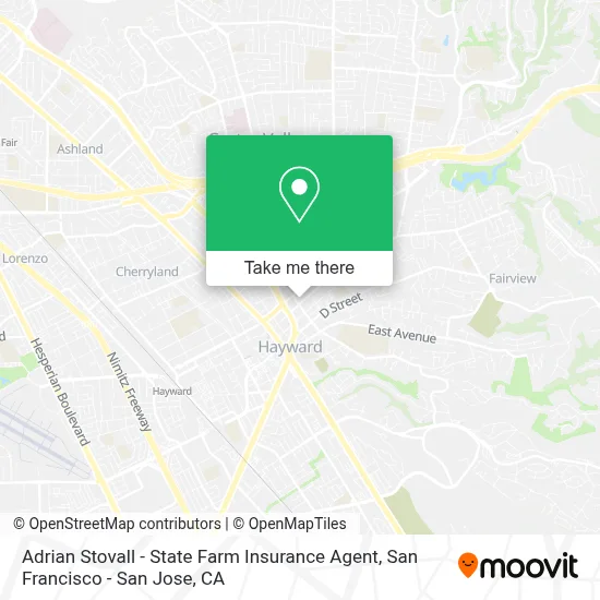 Adrian Stovall - State Farm Insurance Agent map