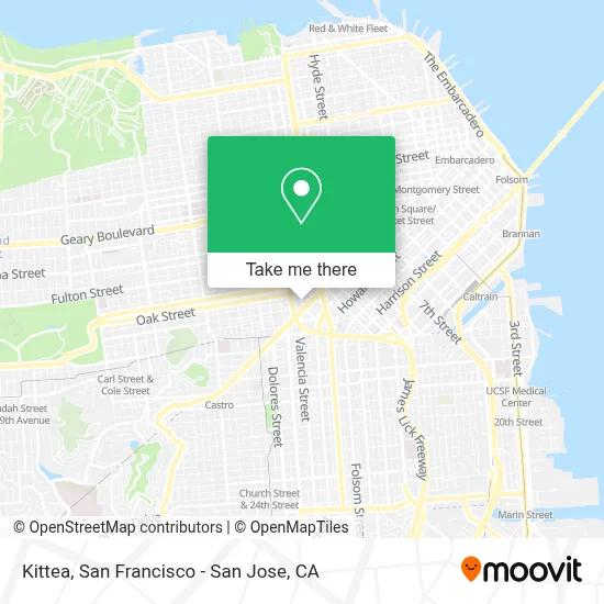 Kittea map