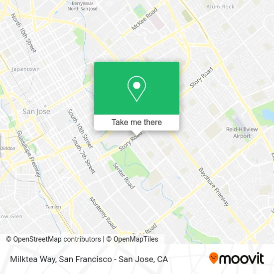 Milktea Way map
