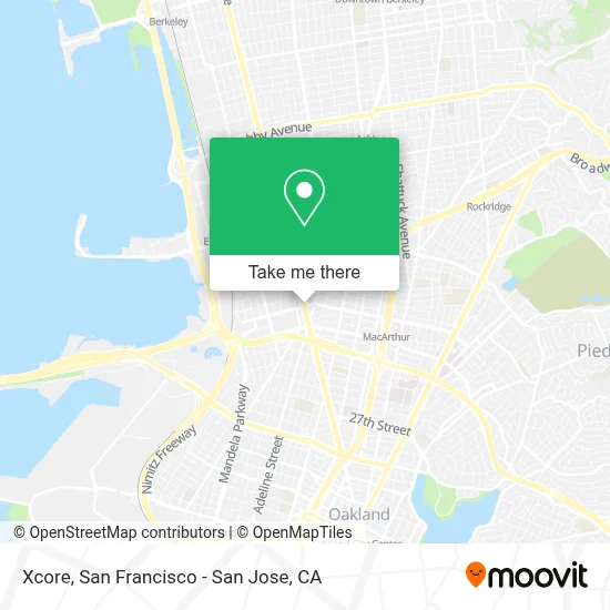 Xcore map