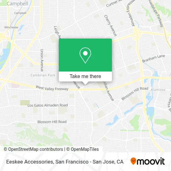 Eeskee Accessories map