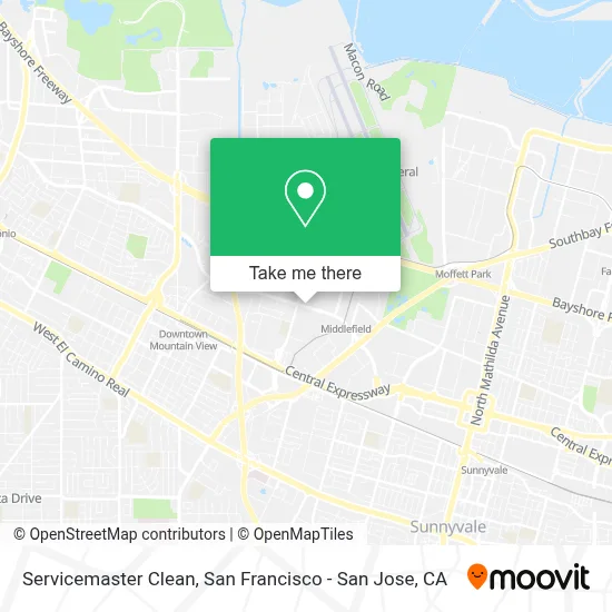 Servicemaster Clean map
