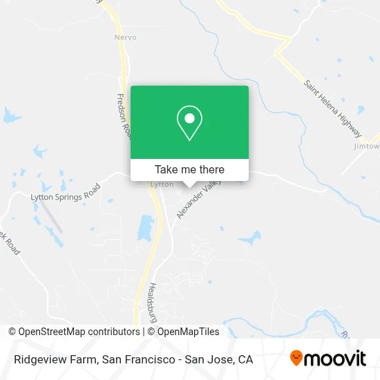 Ridgeview Farm map