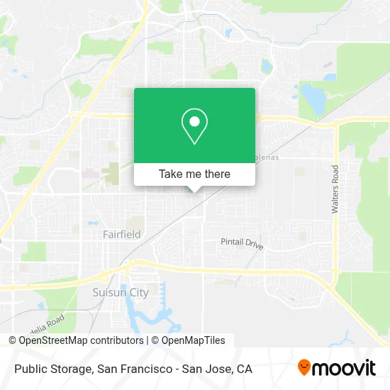 Public Storage map