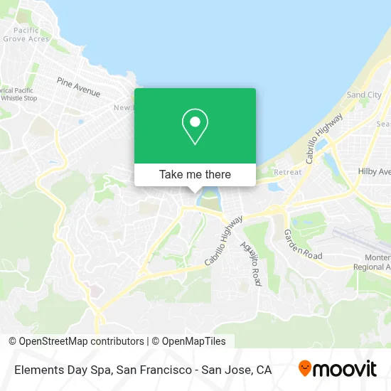 Elements Day Spa map