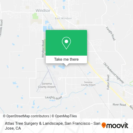 Atlas Tree Surgery & Landscape map