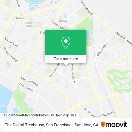 The Digital Treehouse map